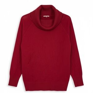 Vila Milano Classic & Chic Red Turtleneck Sweater - Super Soft - Size Large